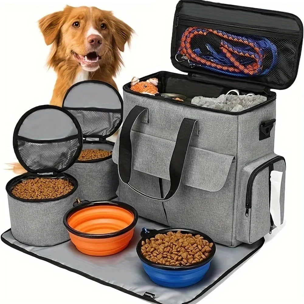 6-Piece Airline-Approved Pet Travel Bag Set