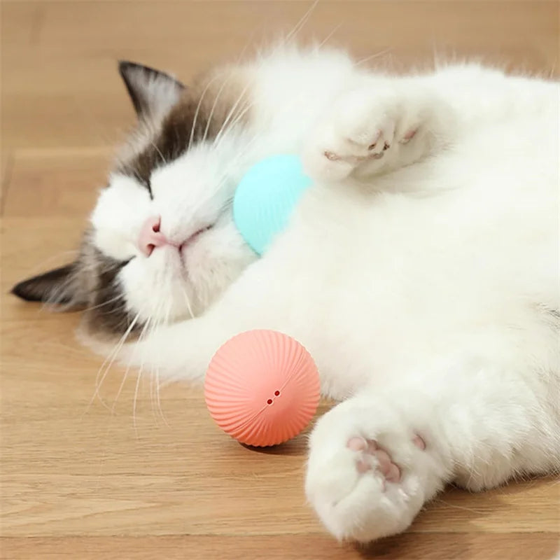 Smart Interactive USB Ball Toy for Pets