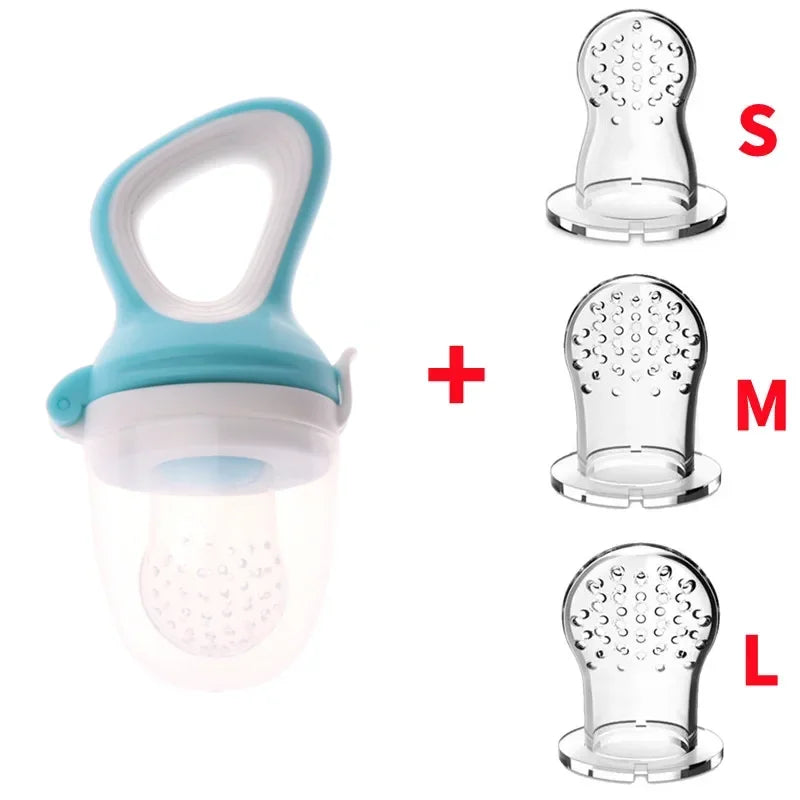 5-in-1 Baby Silicone Fruit Feeder