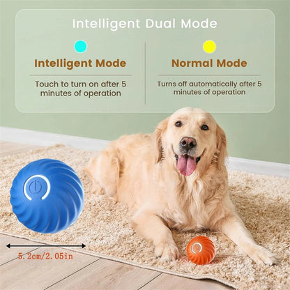 Smart Interactive USB Ball Toy for Pets