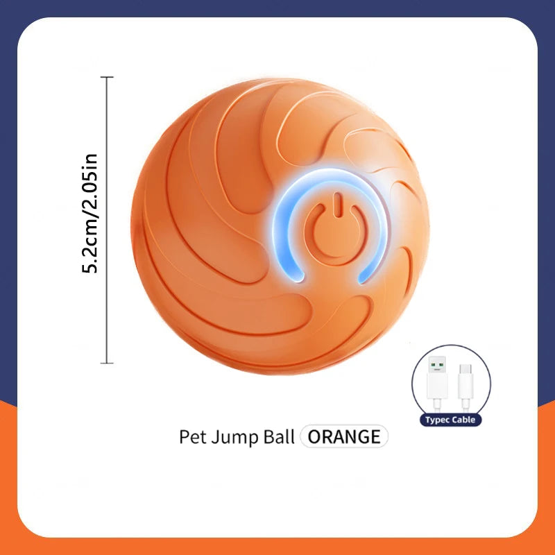 Smart Interactive USB Ball Toy for Pets