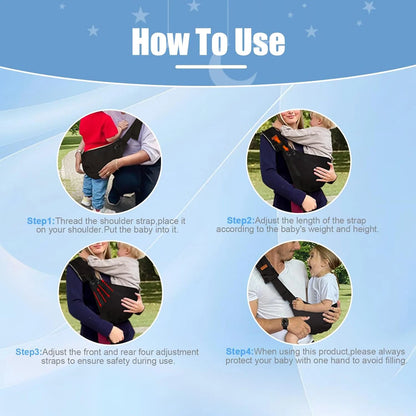 Portable Baby Carrier Wrap Sling