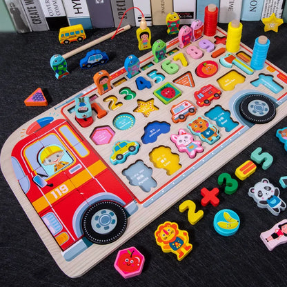 Montessori Wooden Math & Learning Toyys Gifts