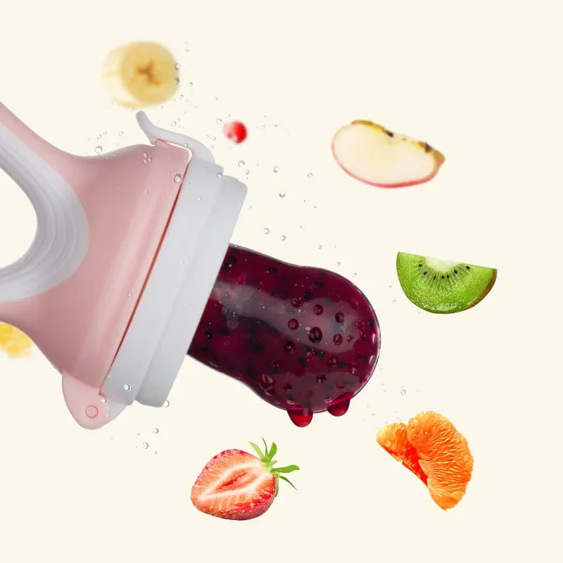 5-in-1 Baby Silicone Fruit Feeder
