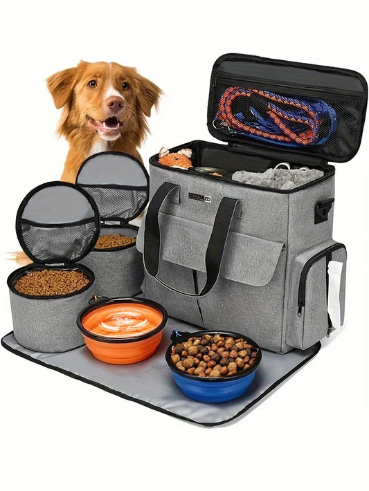6-Piece Airline-Approved Pet Travel Bag Set