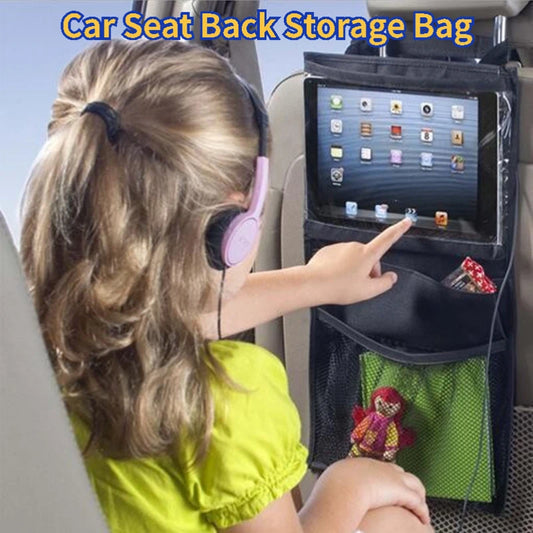 Portable Car Seat Back Storage Bag