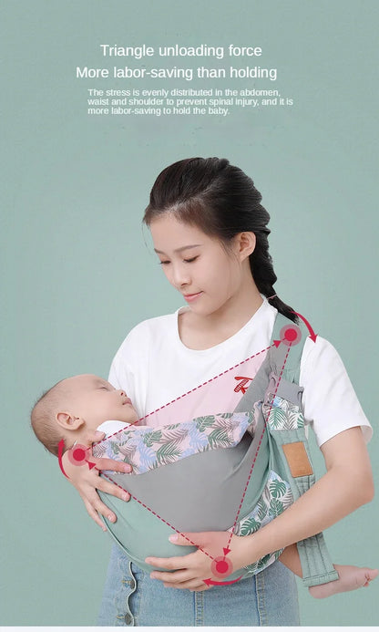 Newborn Baby Wrap & Nursing Carrier