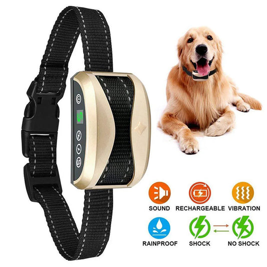 Rechargeable Anti-Bark Dog Training Collar