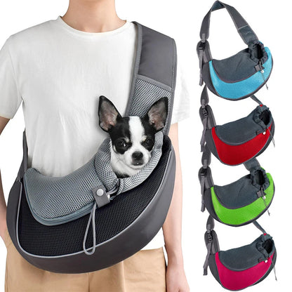 Mesh Pet Carrier Crossbody Shoulder Bag