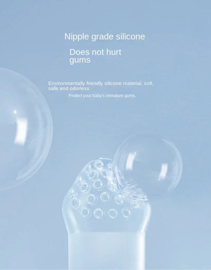 5-in-1 Baby Silicone Fruit Feeder