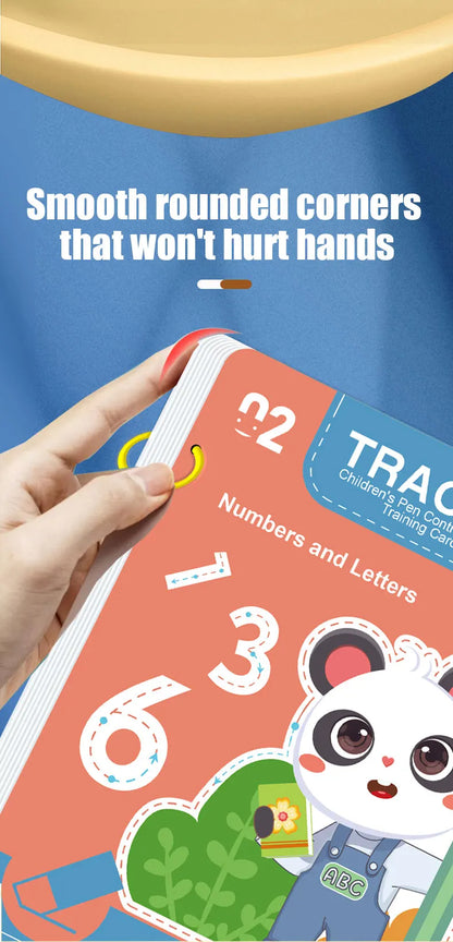 34-Page Reusable Children's Writing Workbook Set