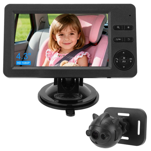 4.3" Baby Car Monitor with Night Vision