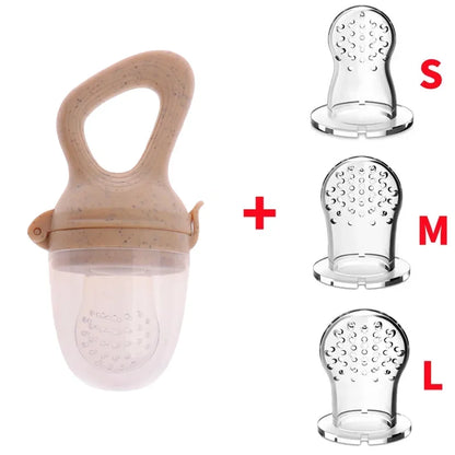 5-in-1 Baby Silicone Fruit Feeder