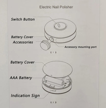 Baby Electric Nail Trimmer & Polisher