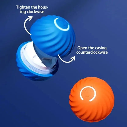 Smart Interactive USB Ball Toy for Pets