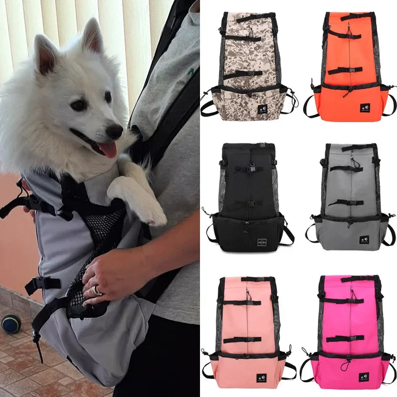 Nylon Dog Carrier Backpack for Small Dogs