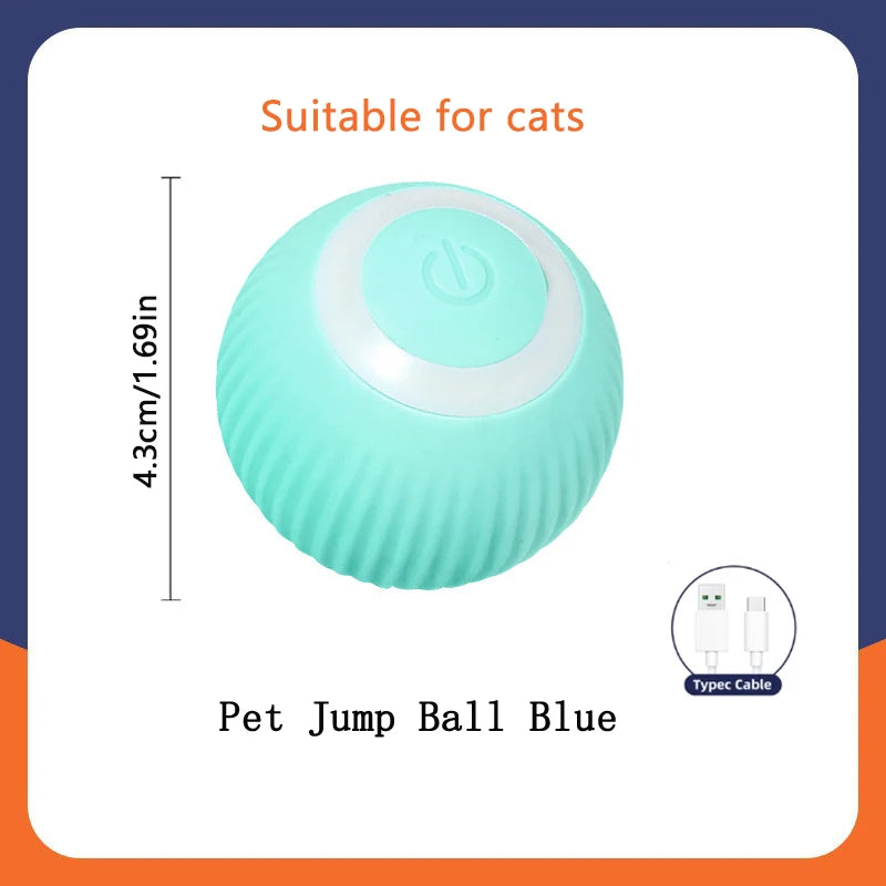 Smart Interactive USB Ball Toy for Pets