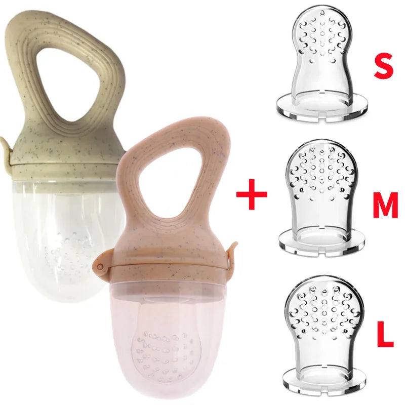 5-in-1 Baby Silicone Fruit Feeder