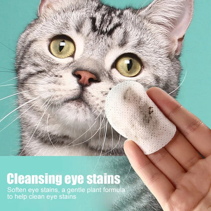 Pet Eye Wipes for Cats & Dogs