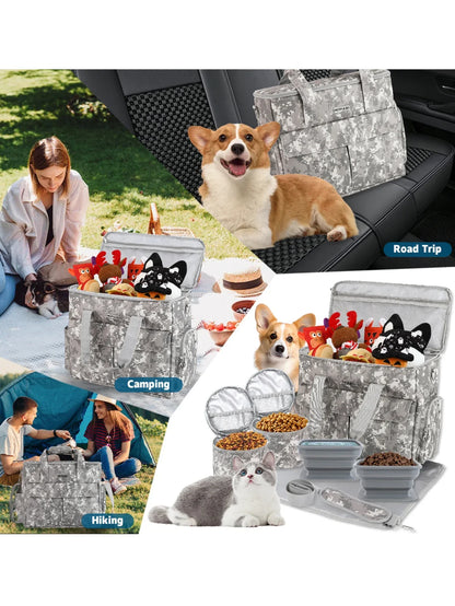 6-Piece Airline-Approved Pet Travel Bag Set