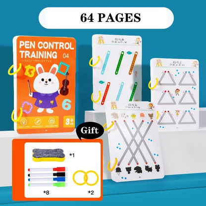 Reusable Magical Tracing Workbook for Kids