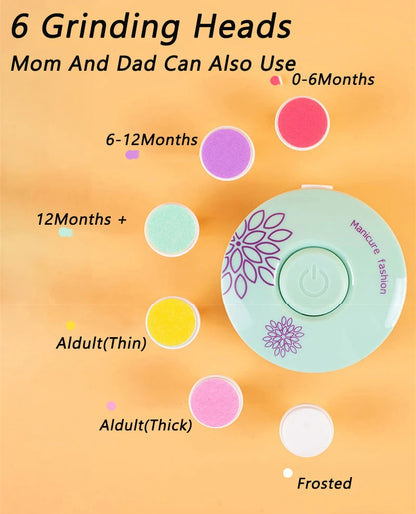 Baby Electric Nail Trimmer & Polisher