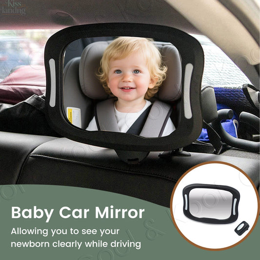 LED Baby Car Mirror with Night Vision