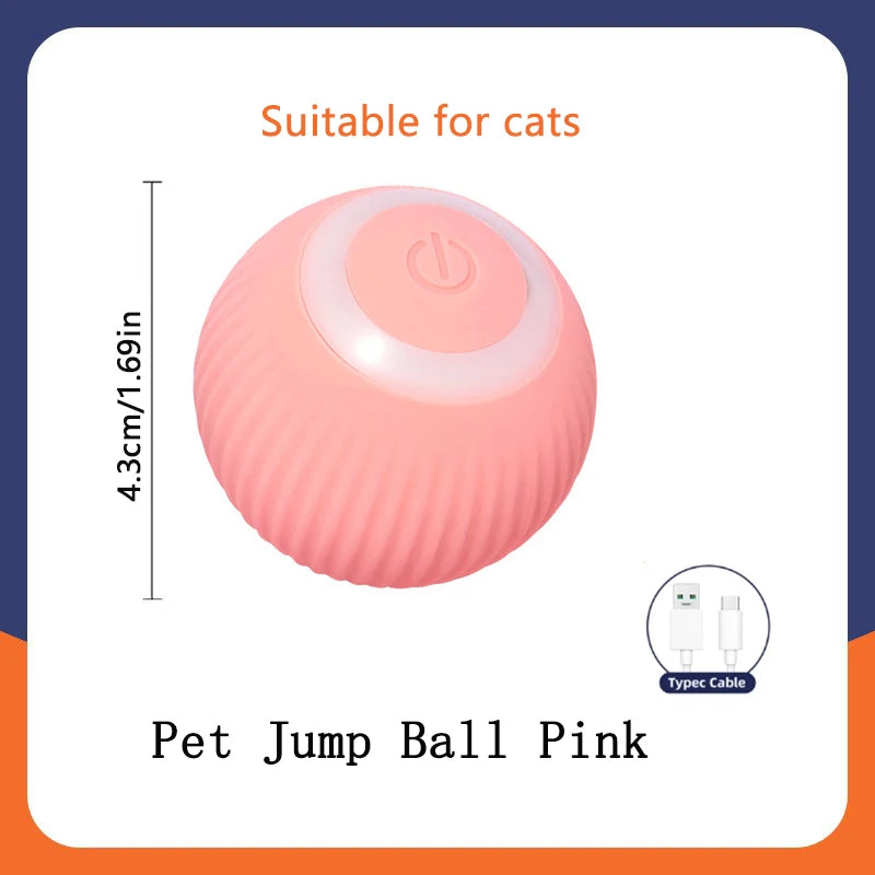 Smart Interactive USB Ball Toy for Pets