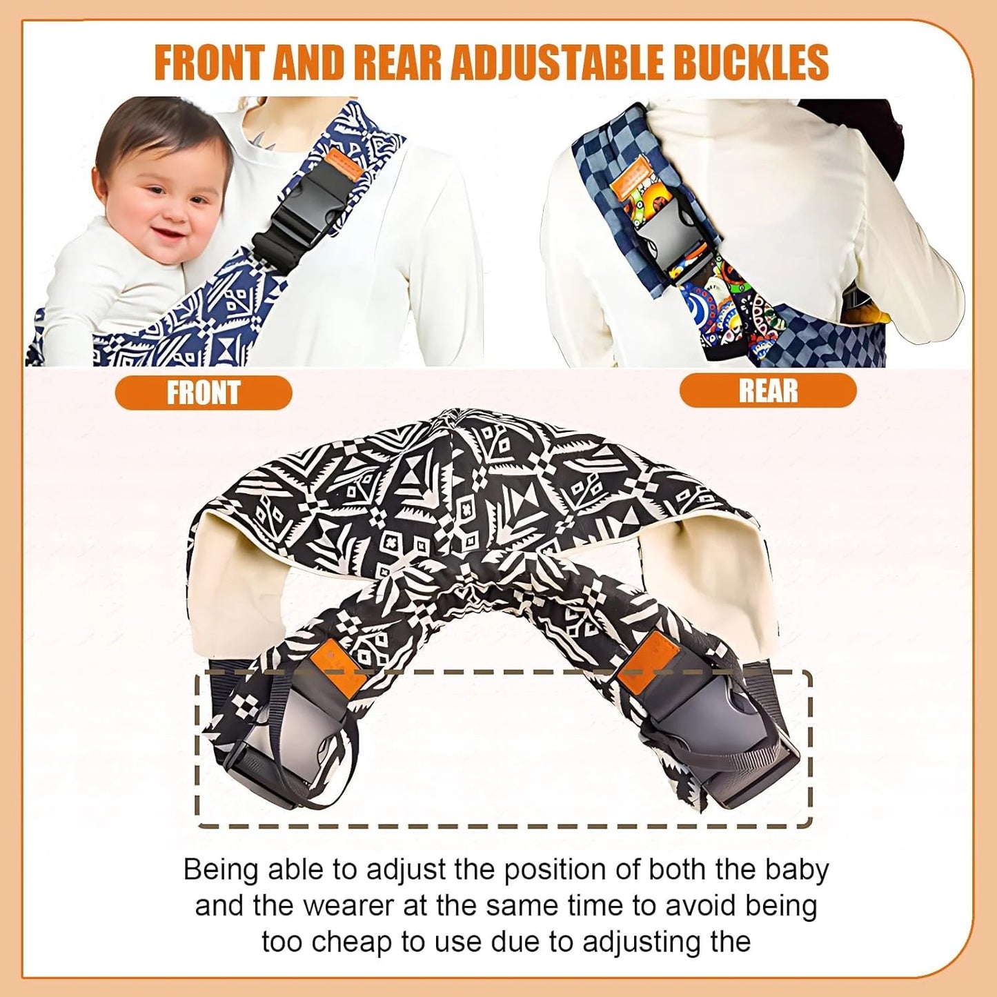 Portable Baby Carrier Wrap Sling