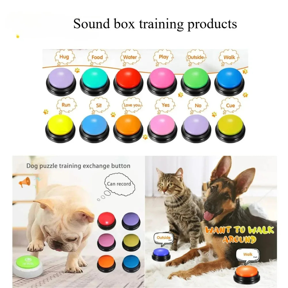 8PCS Dog Voice Buttons for Training