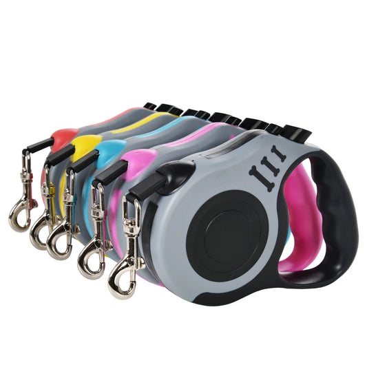 3-5m Retractable Nylon Dog Leash