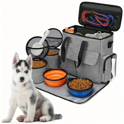 6-Piece Airline-Approved Pet Travel Bag Set