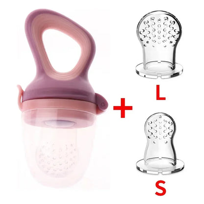5-in-1 Baby Silicone Fruit Feeder