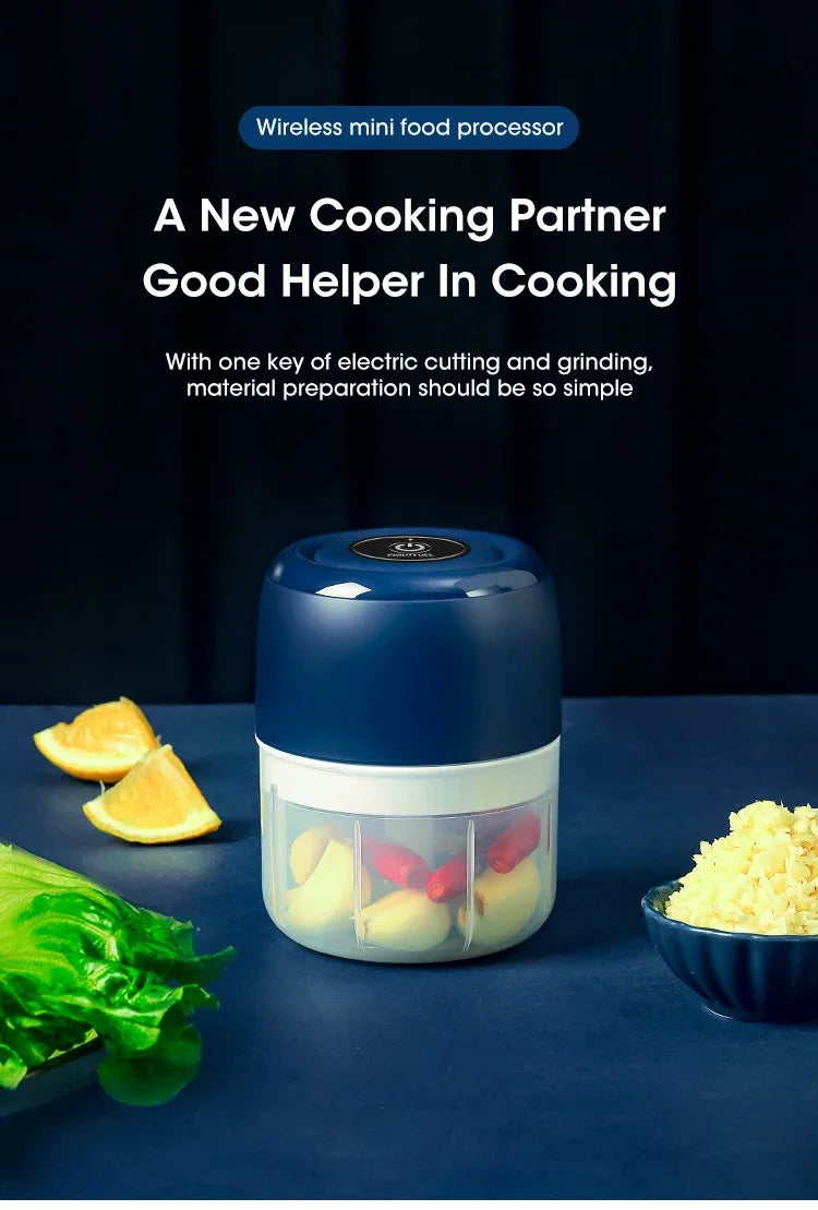 USB Mini Electric Grinder & Baby Food Maker