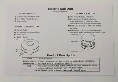 Baby Electric Nail Trimmer & Polisher