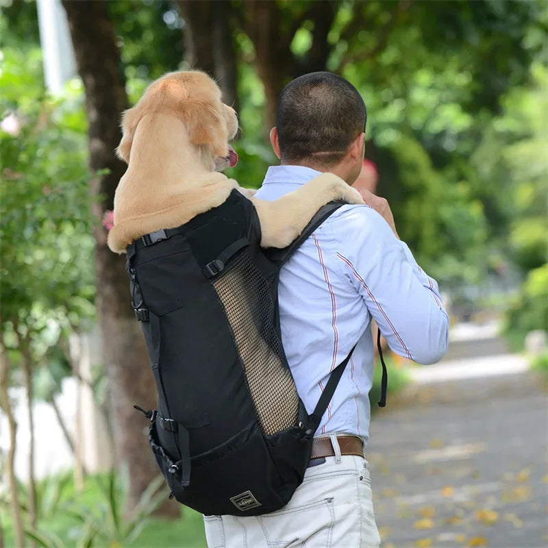 Nylon Dog Carrier Backpack for Small Dogs