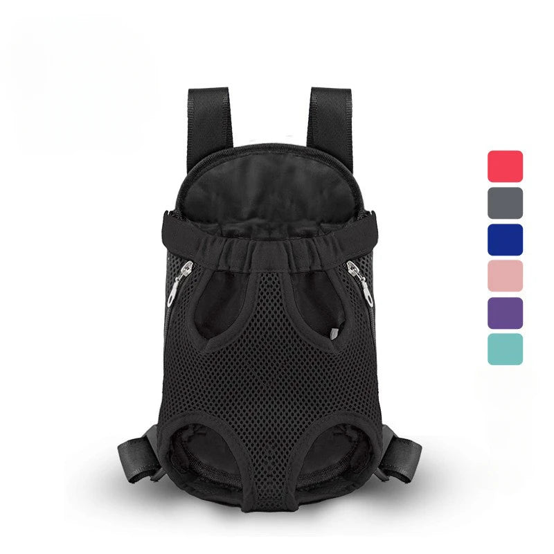 Breathable Double-Shoulder Pet Travel Backpack