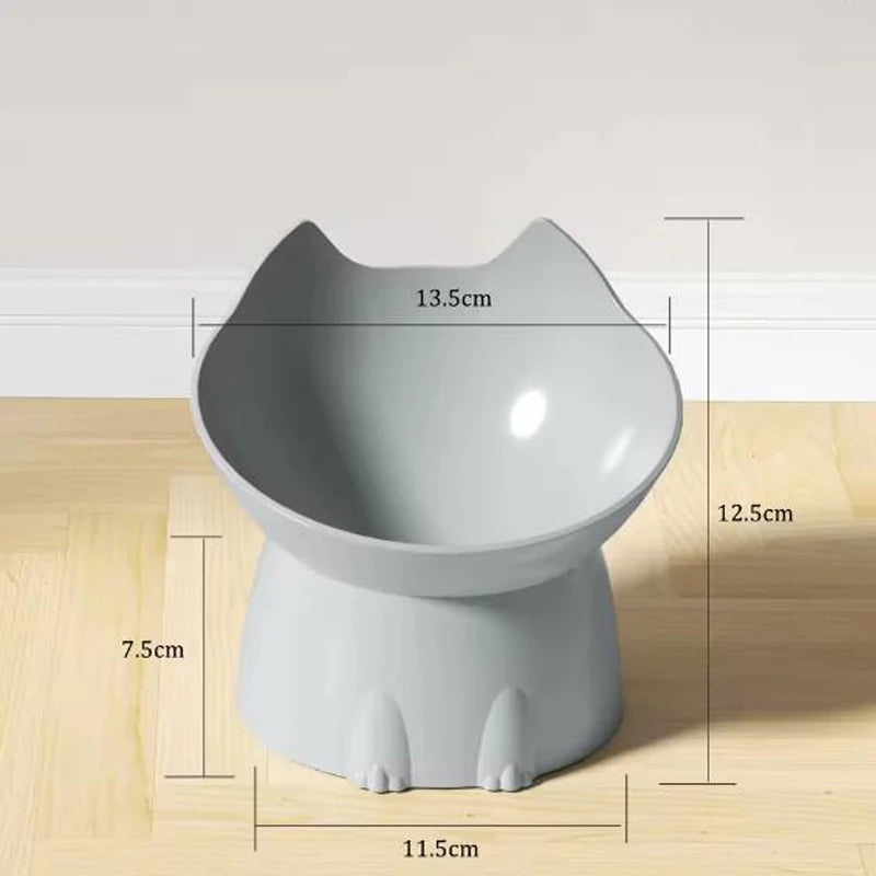 Raised Cat & Dog Anti-Spill Bowl