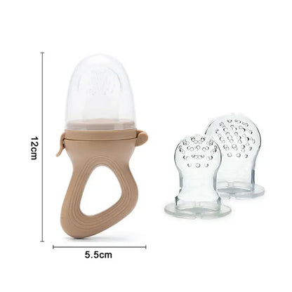 5-in-1 Baby Silicone Fruit Feeder
