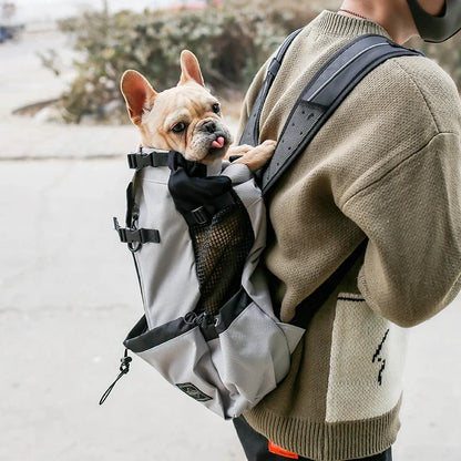 Nylon Dog Carrier Backpack for Small Dogs