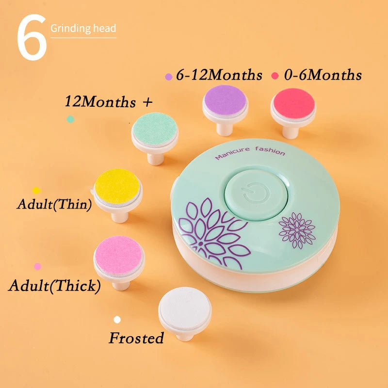 Baby Electric Nail Trimmer & Polisher