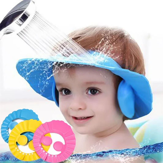 Adjustable Baby Shampoo & Bath Shower Cap