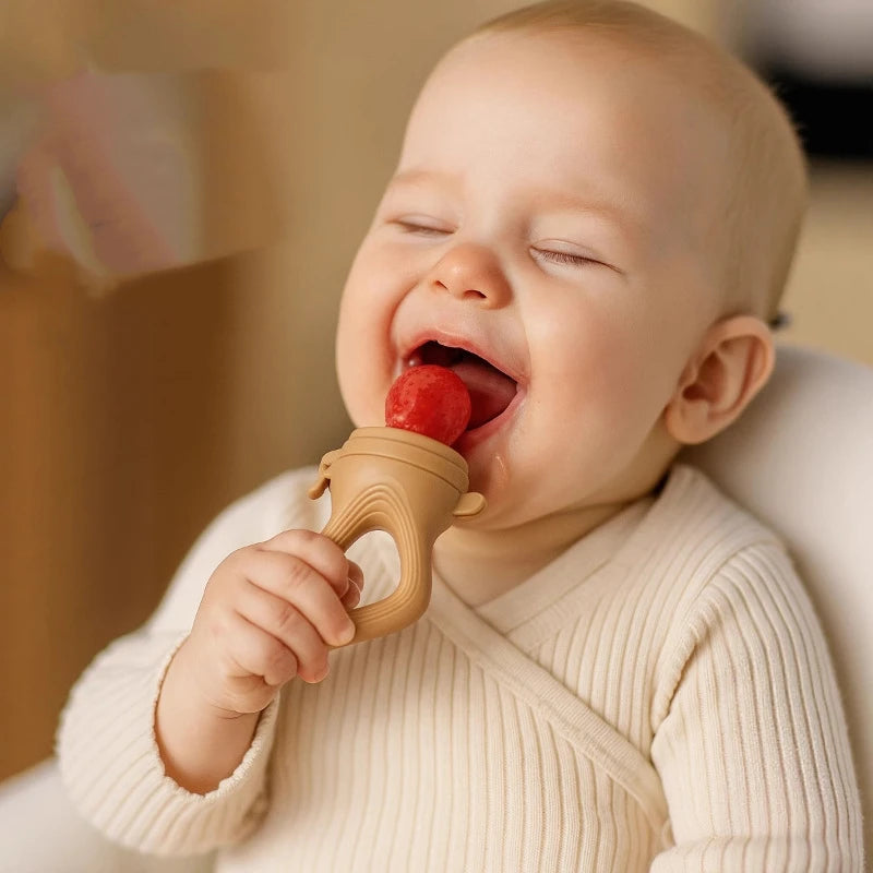 5-in-1 Baby Silicone Fruit Feeder