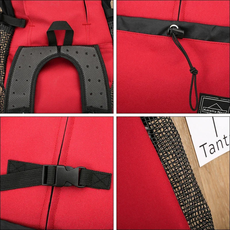 Nylon Dog Carrier Backpack for Small Dogs