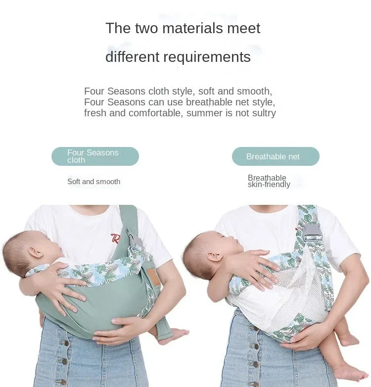 Newborn Baby Wrap & Nursing Carrier