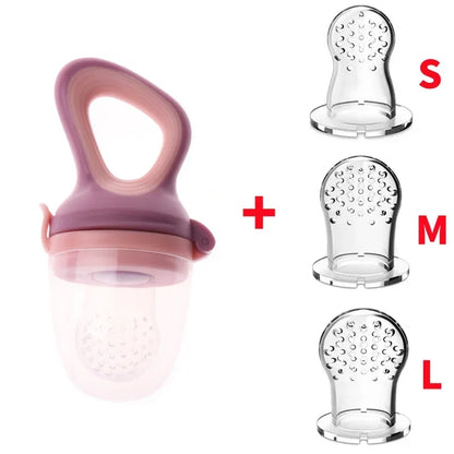 5-in-1 Baby Silicone Fruit Feeder