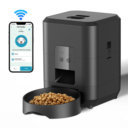 Smart Automatic Pet Feeder for Cats & Dogs