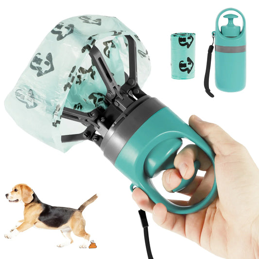 Portable Pet Waste Bag with Poop Scooper