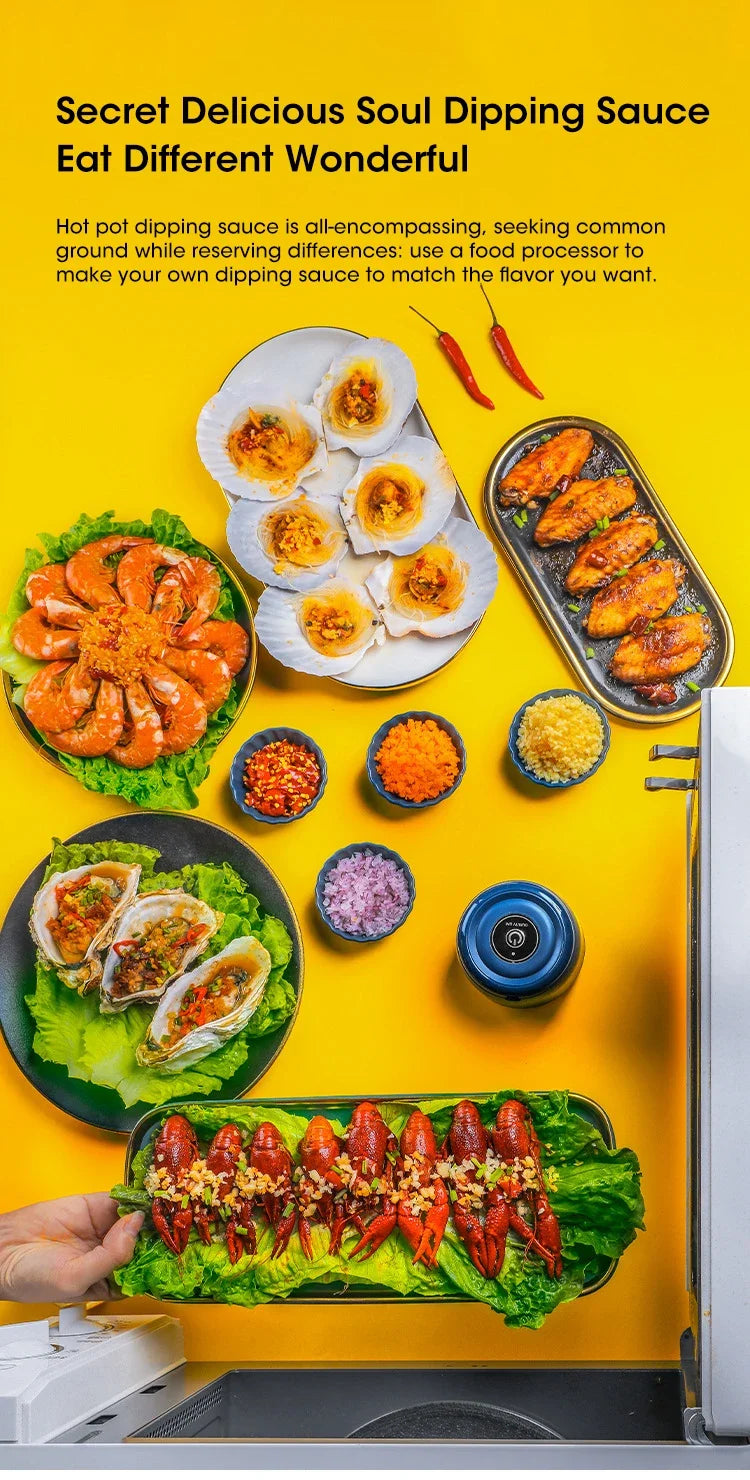 USB Mini Electric Grinder & Baby Food Maker